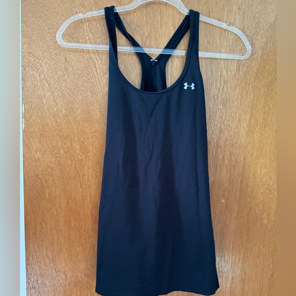Size S Black Under Armour Tank Top